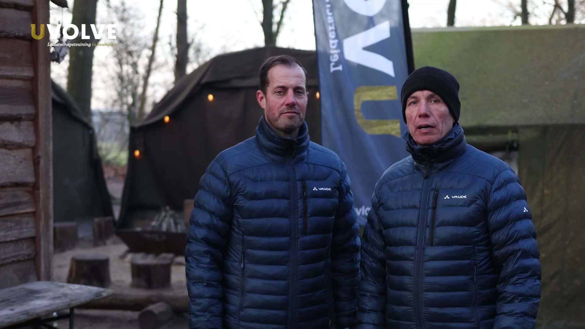 Interview voor Uvolve in het bos
